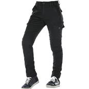 Pantalon moto femme OVERLAP CARPENTER BLACK JEANS LADY