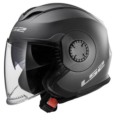 Casque jet LS2 VERSO SOLID