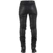 Jean moto femme OVERLAP STRADALE BLACK WAXED LADY