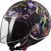 Casque jet LS2 SPHERE LUX BLOOM - OF558