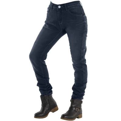 Jean moto femme OVERLAP CITY LADY NAVY