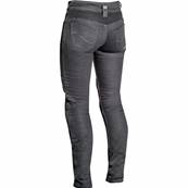 Jean moto femme IXON DENERYS gris