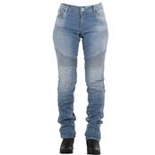 Jean moto femme OVERLAP IMOLA SKY BLUE LADY