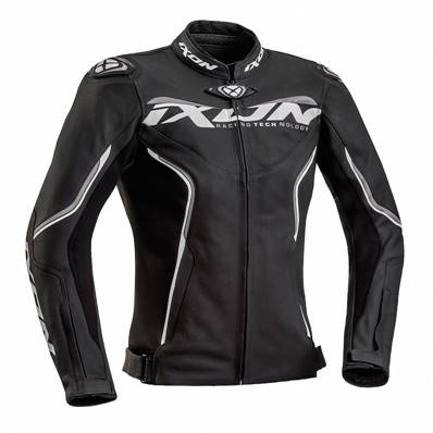 Blouson cuir moto femme IXON TRINITY JKT