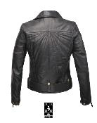 Blouson cuir moto femme EUDOXIE AMY AA