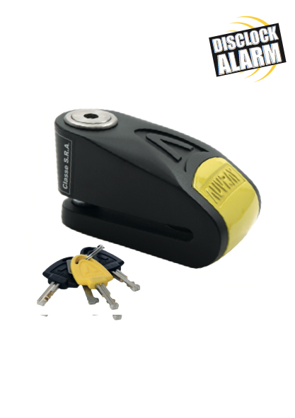 Antivol moto AUVRAY BLOCK DISC ALARME SRA B-LOCK-14 YELLOW/BLACK