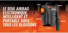 Le gilet airbag adapté à tous les blousons de moto par Ixon