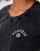 T-SHIRT EUDOXIE BONNIE NOIR VINTAGE