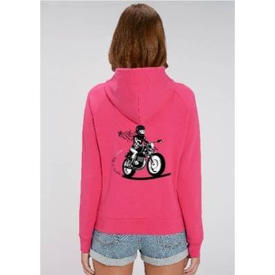 Fille Au Guidon SWEAT-SHIRT A CAPUCHE FILLE AU GUIDON