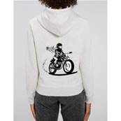 Fille Au Guidon SWEAT-SHIRT A CAPUCHE ENJOY THE RIDE