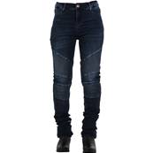 Jean moto femme OVERLAP STRADALE DARK BLUE LADY