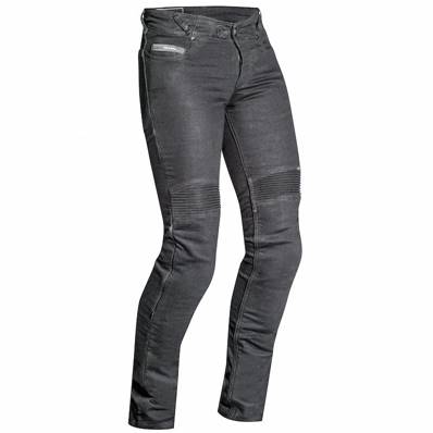 Jean moto femme IXON DENERYS gris