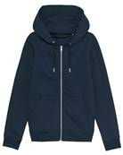 Fille Au Guidon SWEAT CAPUCHE ZIPPE BLEU MARINE