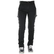 Pantalon moto femme OVERLAP CARPENTER BLACK JEANS LADY