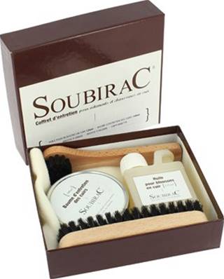 COFFRET ENTRETIEN CUIR SOUBIRAC