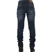 Jean moto femme OVERLAP CITY LADY SMALT