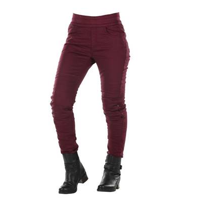 Pantalon femme OVERLAP JANE BORDEAUX LEGGING LADY