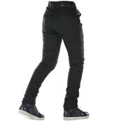 Pantalon moto femme OVERLAP CARPENTER BLACK JEANS LADY