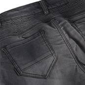Jean moto femme OVERLAP IMOLA BLACK WASHED LADY