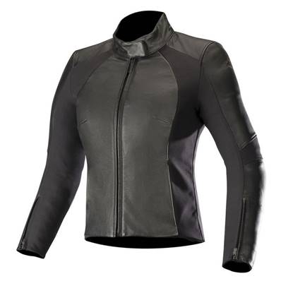 Blouson cuir moto femme ALPINESTARS VIKA V2