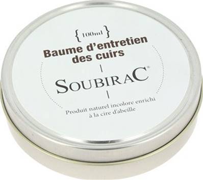 Entretien cuir  SOUBIRAC BOITE GRAISSE 120G