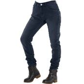 Jean moto femme OVERLAP CITY LADY NAVY