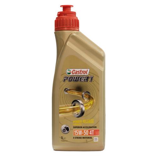 Huile moteur CASTROL POWER 1 4T 15W50 1 LITRE