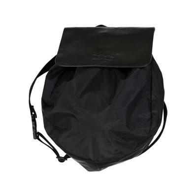 Sac à casque  DalZotto Le 800 M. rabat cuir noir avec clip