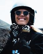 Gants moto femme EUDOXIE GOLD