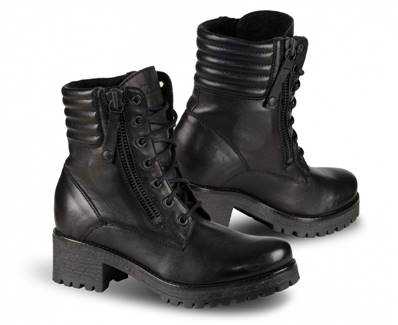 Bottines moto femme