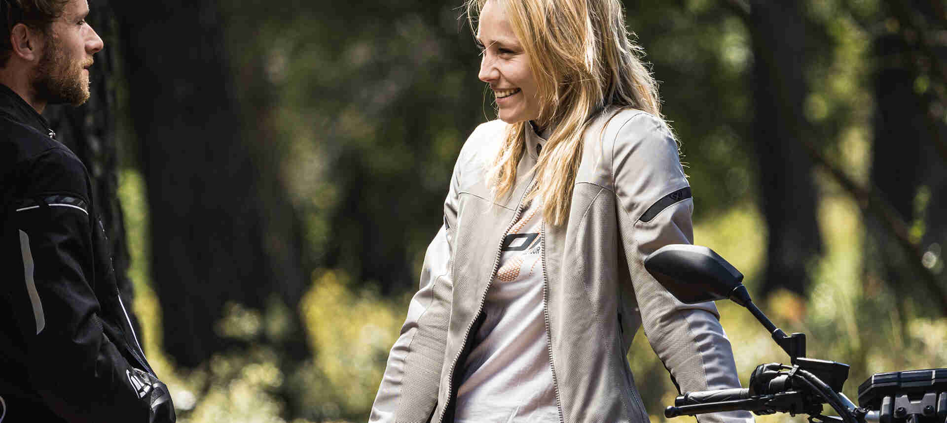 Blouson moto femme IXON