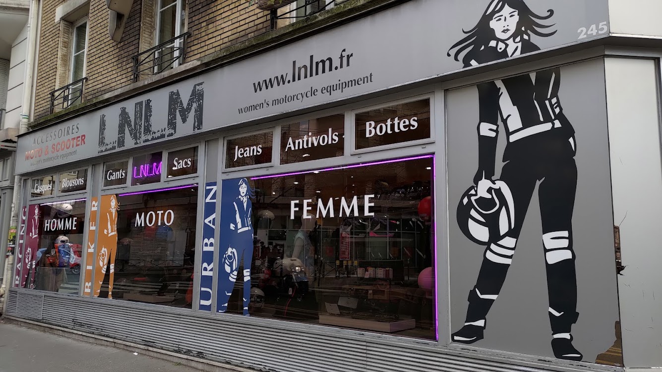 Devanture boutique LNLM
