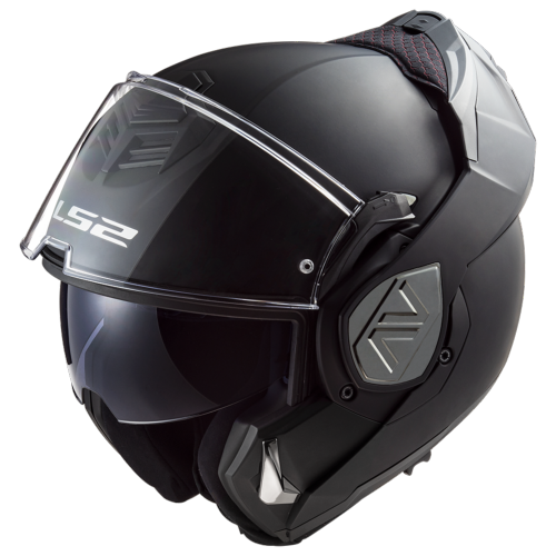 Casque Moto Double Visière Jet Ls2 OF600 Copter Solid Matt Black Vente en  Ligne 